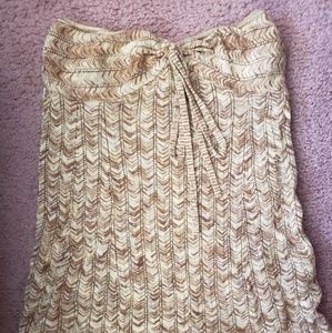 Ann Taylor LOFT Petite strapless shirt SIZE SP